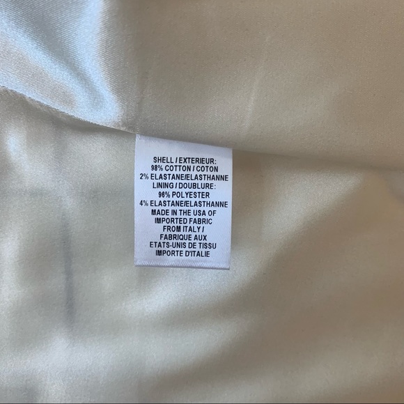 White blazer with black square lines - Picture 9 of 10